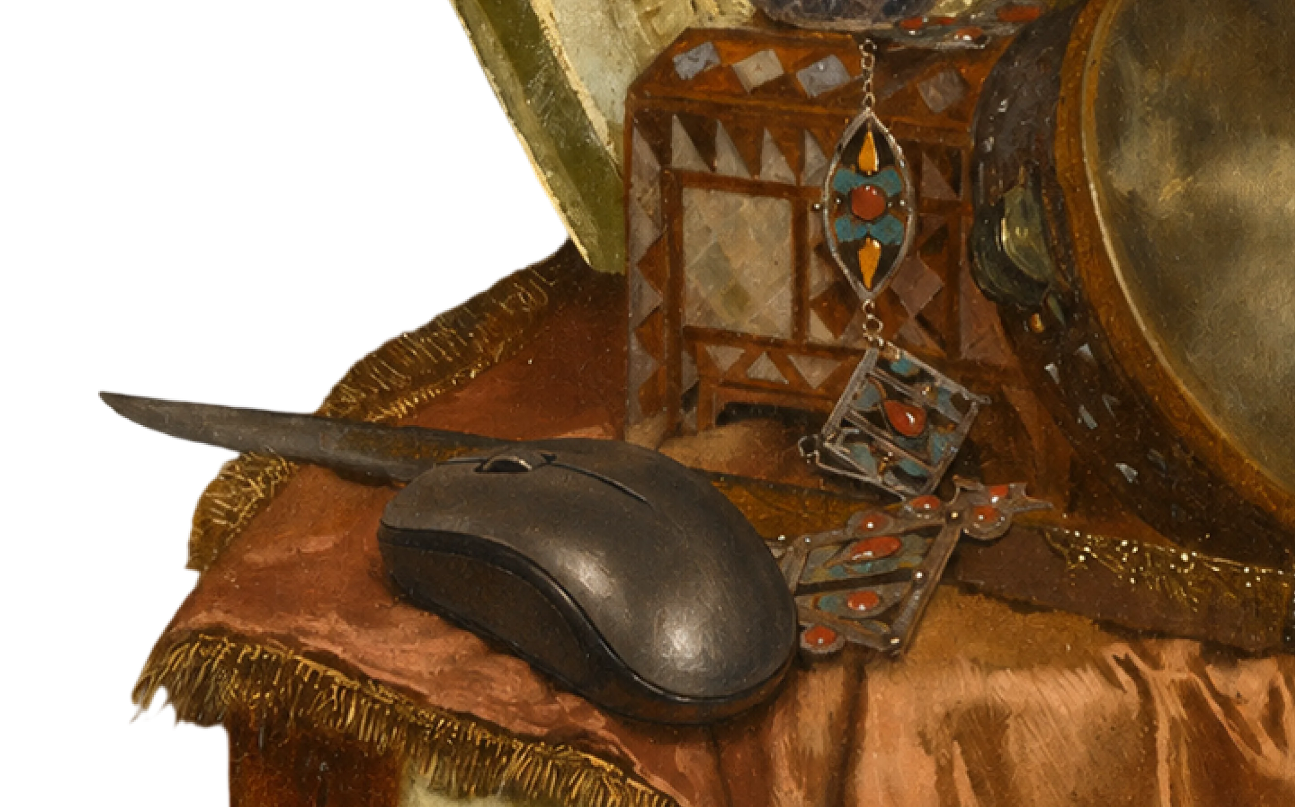 Creative tools and Moroccan craft objects